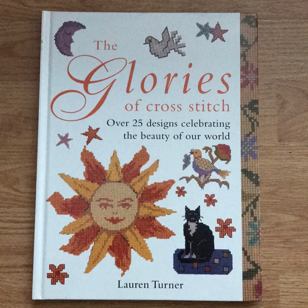 The Glories I’d Cross stitch book